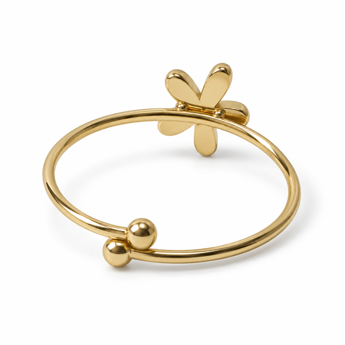 Anillo dorado modelo 1 vista trasera