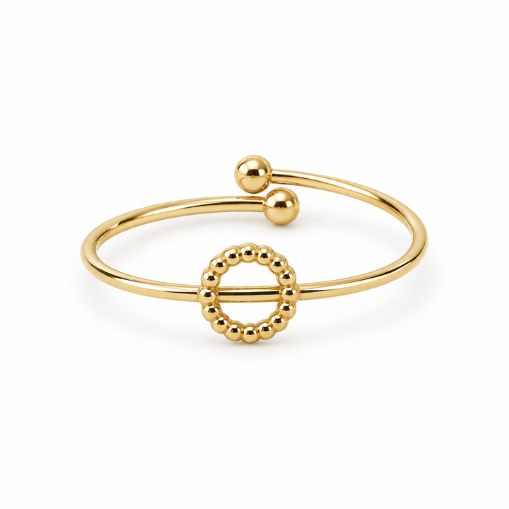 Modelo 2 — anillo dorado ajustable